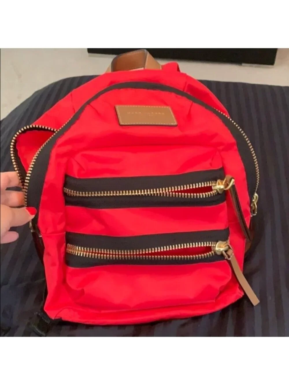 MARC JACOBS Red Backpack